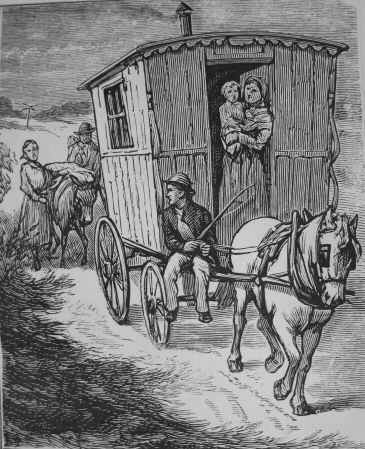 A Respectable Gipsy and his Family &ldquo;on the Road&rdquo;