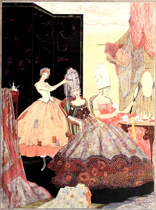 "ANY ONE BUT CINDERILLA WOULD HAVE DRESSED THEIR HEADS
AWRY"