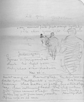 Leading Ponies On The Barrier&mdash;E. A. Wilson, del.