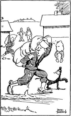 "I carried all the flour to-day that was raised last
year in the southern section of the state of Montana"