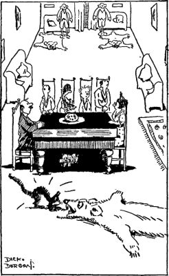 "'Oh,' said Tony, 'I thought this
was a restaurant'"