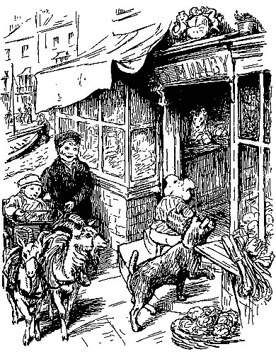 Robinson goes into Mr.
Mumby's General Store