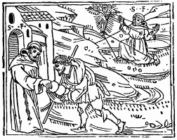 FIG. 36.&mdash;St. Francis and the Beggar. From the 