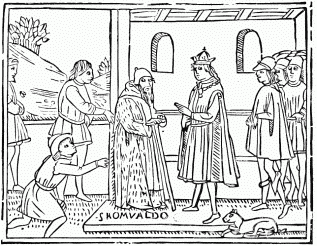 FIG. 38&mdash;Romoaldus, the Abbot. From the 