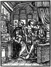 FIG. 51.&mdash;The Nun. From Holbein's 