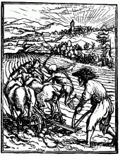 FIG. 53.&mdash;The Ploughman. From Holbein's 