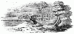 FIG. 66.&mdash;The Broken Boat. From Bewick's 