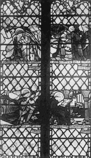 II.&mdash;Part of Window. St. Anselm's, Woodridings, Pinner.