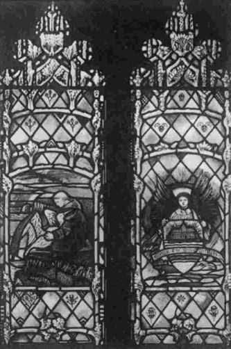 XII.&mdash;Part of Window. Gloucester Cathedral.