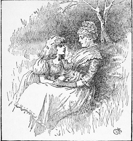 Sunshine was a sweet creature, and a great comfort to her
mother.&mdash;Page 92.