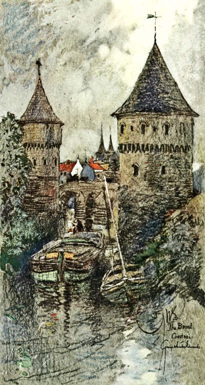 The Bro&euml;l Towers: Courtrai