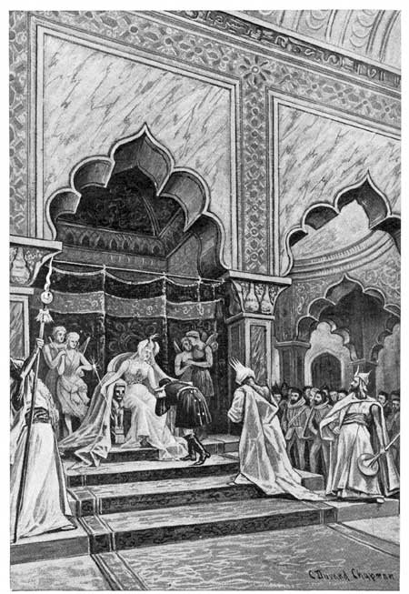 HER HOLINESS OFFERED BOTH HIS MAJESTY THE KING AND
MYSELF HER HAND TO KISS.