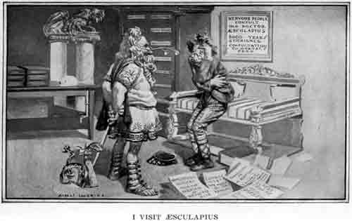 I VISIT &AElig;SCULAPIUS