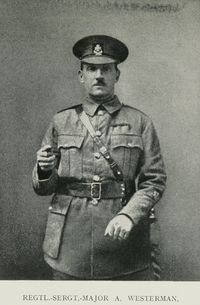 Regtl.-sergt.-major A. Westerman.