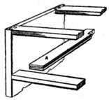 Fig. 108.&mdash;Part Carcase of Dressing Table.