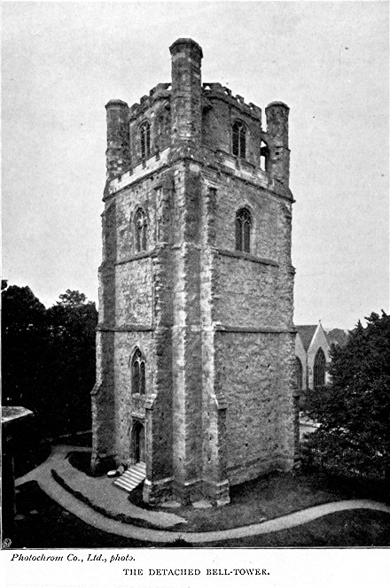 Photochrom Co., Ltd., photo. THE DETACHED
BELL-TOWER.