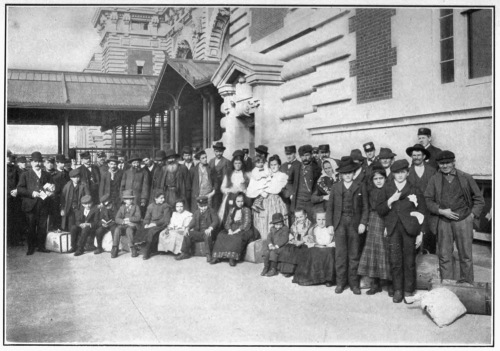 BACK TO THE FATHERLAND.

Not merely the dangerous elements are refused admission, but those who
for reasons of ill health of mind or body, or inability to work, are
likely to prove a hindrance rather than a help.