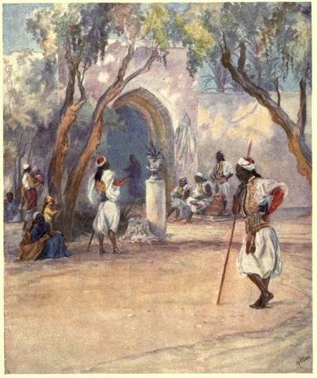 MADAME�S �AT HOME� DAY; SERVANTS AT THE GATE