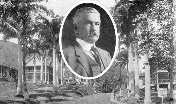COL. WILLIAM C. GORGAS

THE HOSPITAL GROUNDS, ANCON