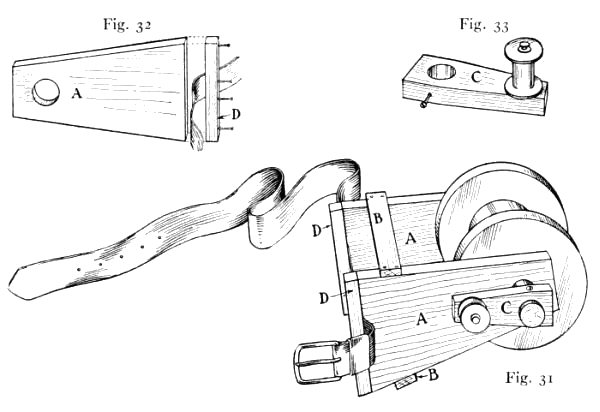 Details of Hand Kite-reel.