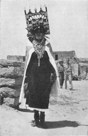 Figure 7.&mdash;Hopi Girl in Butterfly Costume.