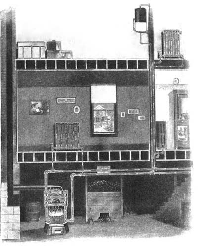 FIG. 14.—Hot-water heating.
 