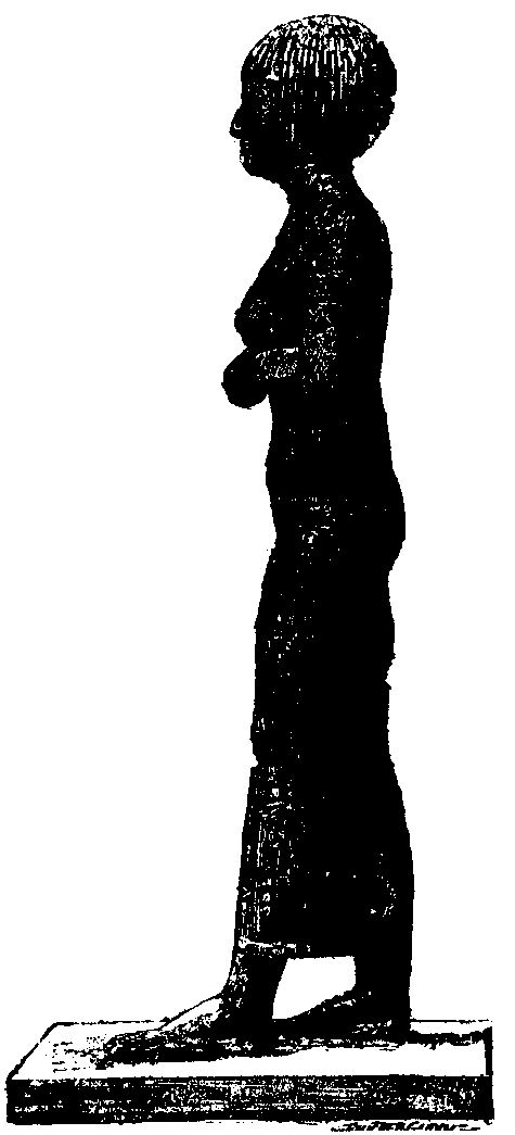 Fig 279.--Bronze statuette of the Lady Tak�shet. 
