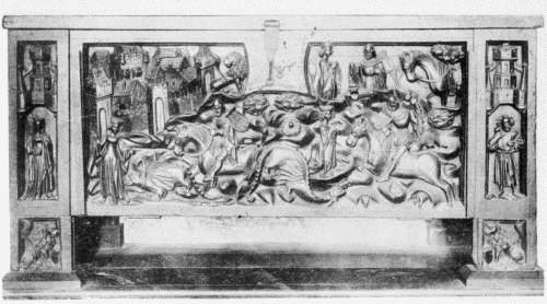 I. Old Carved Chest
in York Cathedral.