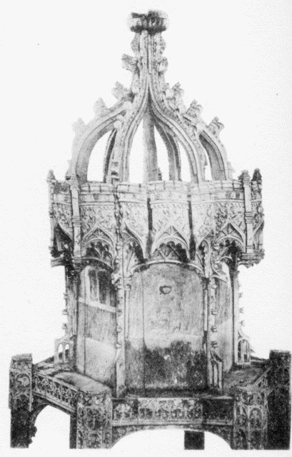 XIII.—Font
Canopy—Trunch Church, Norfolk.